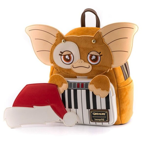 Gremlins Gizmo Holiday Keyboard Cosplay Mini Backpack NWT - Picture 5 of 7